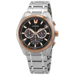 Chronograph Black Dial Mens Watch