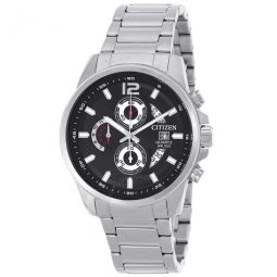 Chronograph Quartz Black Dial Mens Watch