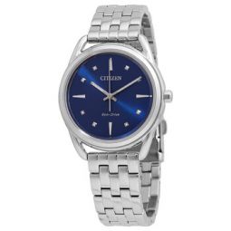 Eco-Drive Dress Classics Blue Dial Ladies Watch