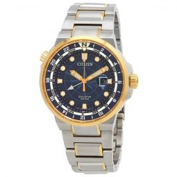 Eco-Drive Endeavor Blue Dial Mens Watch