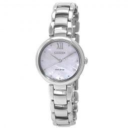 Eco-Drive Mother of Pearl Dial Ladies Watch