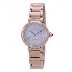 L Series Eco-Drive Mother of Pearl Dial Ladies Watch