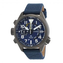 Promaster Altichron Eco-Drive Blue Dial Mens Watch