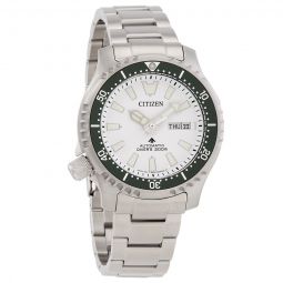 Promaster Automatic White Dial Mens Watch