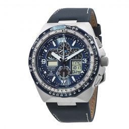 Promaster Skyhawk A-T Chronograph Blue Dial Mens Watch