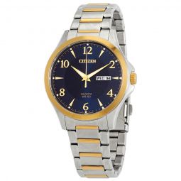 Quartz Midnight Blue Dial Mens Watch