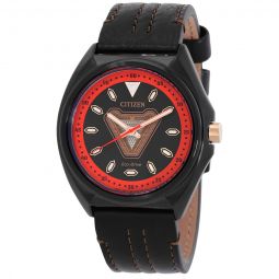 Tony Stark 63 Eco-Drive Black Dial Mens Watch