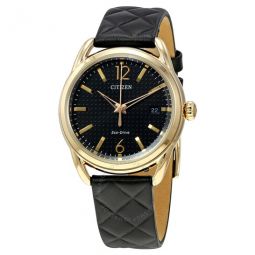 Drive Black Dial Ladies Watch