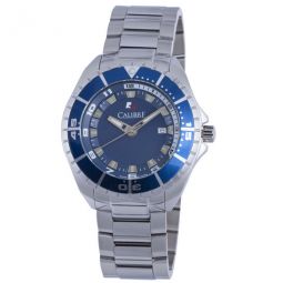 Sea Knoght Blue Dial Stainless Steel Mens Watch SC-5S2-04-001-3
