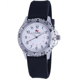 Sea Wolf White Dial Mens Rubber Watch