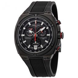 DS Eagle Chronograph GMT Black Dial Mens Watch