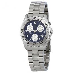 DS Nautic Blue Dial Mens Chronograph Watch