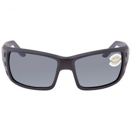 PERMIT Grey Polarized Polycarbonate Mens Sunglasses