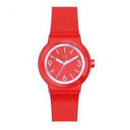 Vivid Red Dial Watch