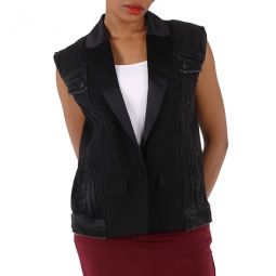 Ladies Black, Bonie Denim Jacket, Brand Size 1