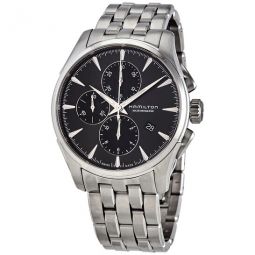Jazzmaster Chronograph Automatic Black Dial Mens Watch