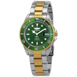 Pro Diver Automatic Green Dial Two-tone Mens Watch