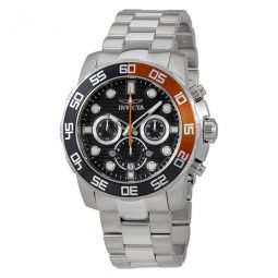 Pro Diver Chronograph Charcoal Dial Mens Watch