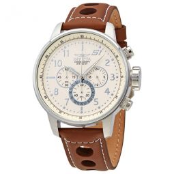 S1 Rally Chronograph Ivory Dial Mens Watch