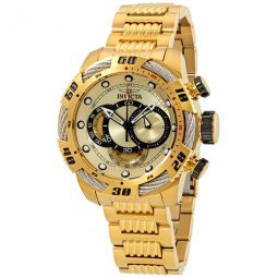 Speedway Chronograph Gold Dial Mens Watch
