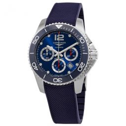 HydroConquest Chronograph Automatic Blue Dial Mens Watch