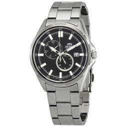 Mechanical Automatic Black Dial Mens Watch