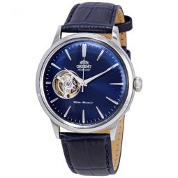 Open Heart Automatic Blue Dial Mens Watch