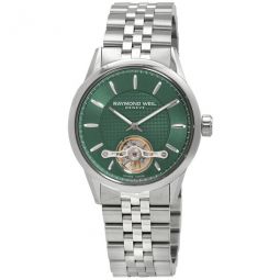 Freelancer Automatic Green Dial Mens Watch
