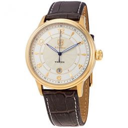 White Dial Mens Watch