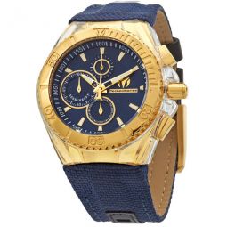 Cruise BlueRay Chronograph Blue Dial Mens Watch 115175