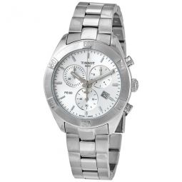 PR 100 Sport Chic Chronograph Quartz Silver Dial Watch