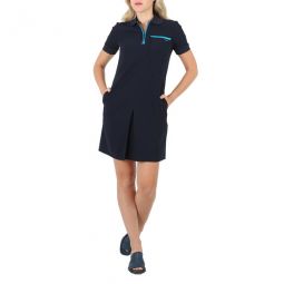 Womens Knit Collar Dress, Brand Size 6 (US Size 2)
