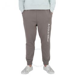 Mens Mid Grey Essential Logo Sweatpants, Size Medium