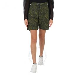 Ladies Shorts Forest Print, Size X-Small