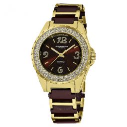 Our Products Quartz Brown Dial Ladies Watch