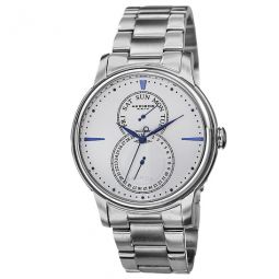 White Dial Stainless Steel Mens Watch