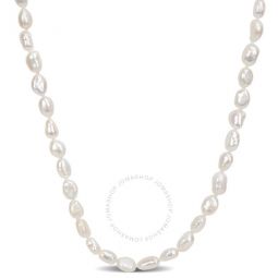 7.5-8mm Freshwater Cultured Pearl Endless Pearl Necklace, 64 In