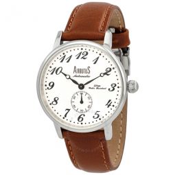 5th Ave Automatic White Dial Mens Watch