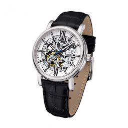 Wall Street Automatic White Dial Mens Watch