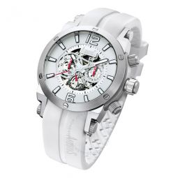 Wall Street White Dial Mens Watch
