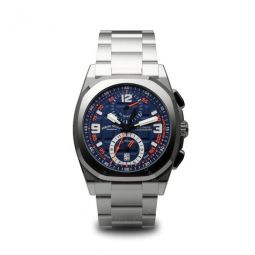 JH9 Chronograph Automatic Dark Blue Dial Mens Watch