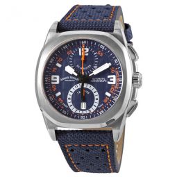 JH9 Chronograph Automatic Dark Blue Dial Mens Watch