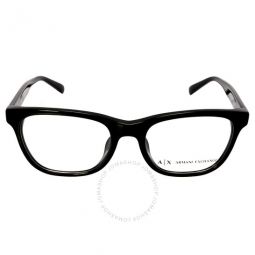 Demo Rectangular Ladies Eyeglasses AX3057F 8158 52