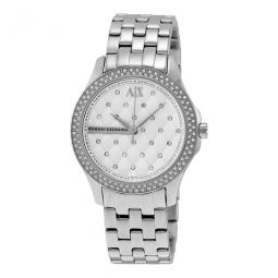Lady Hamilton Silver Quilted Dial Ladies Watch