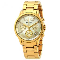 Smart Chronograph Gold Dial Ladies Watch