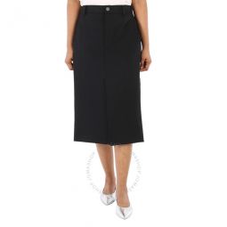Ladies Longuette Panelled Midi Skirt, Brand Size 36 (US Size 6)