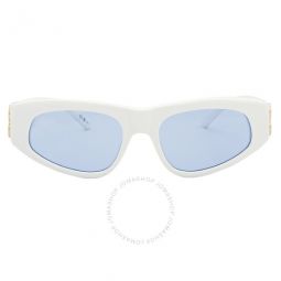 Light Blue Cat Eye Ladies Sunglasses