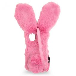 Rose Faux Fur Fluffy Bunny IPhone 12/12 Pro Case