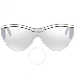 Silver Cat Eye Unisex Sunglasses