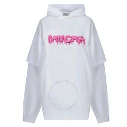 Slime Logo Double Long Sleeve Hooded T-Shirt, Size XX-Small